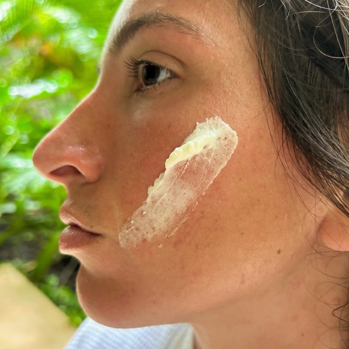 Manteca hidratante facial sin aceites esenciales