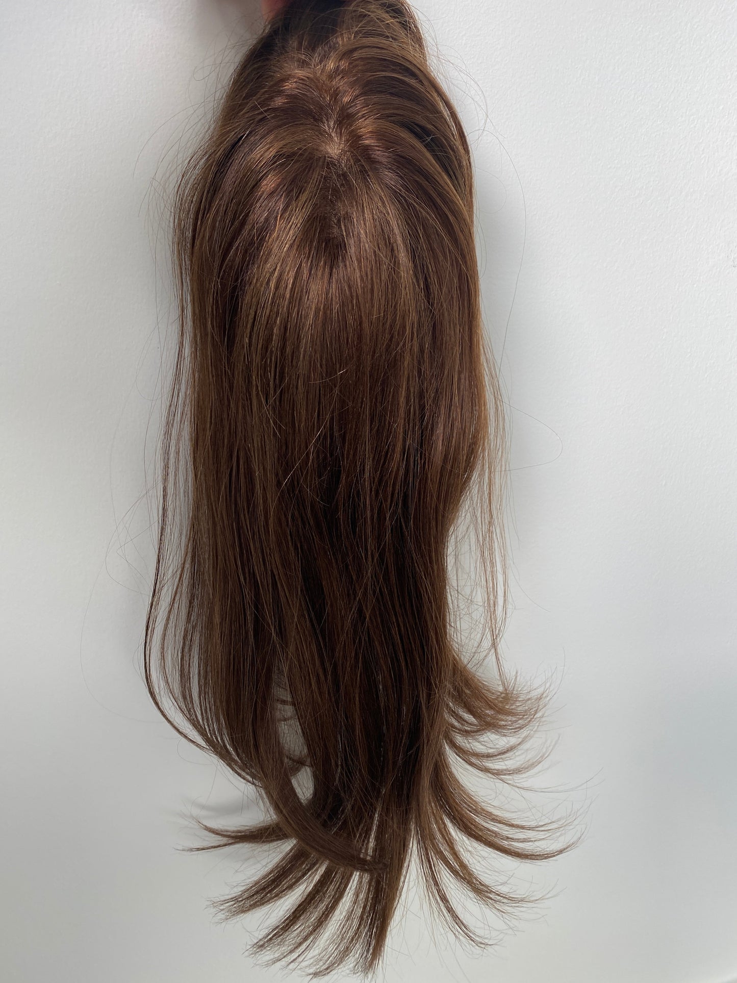 Clio 16 M French | Remy Human Hair Topper (Hand-Tied)