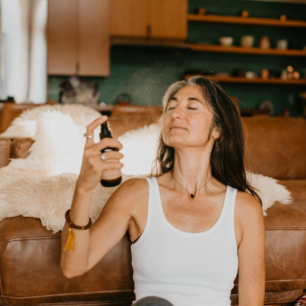 Kapha Spritzer | Bruma de aromaterapia ayurvédica para energía y bienestar 