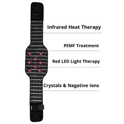 REVA Multifunctional Infrared Heat, PEMF  Belt for Enhanced Wellness and Relaxation