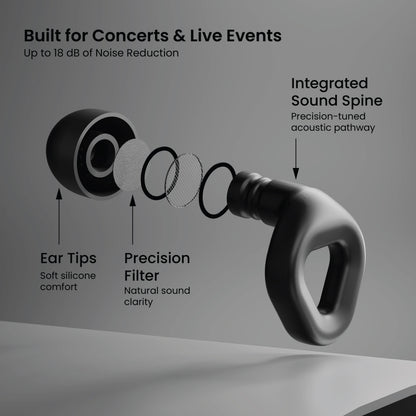 ZENZ - Ignite Earplugs - Matt Black