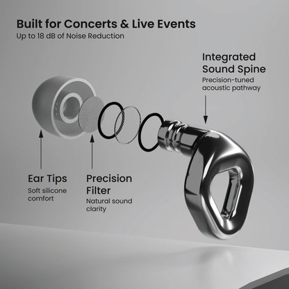 ZENZ - Ignite Earplugs - Silver
