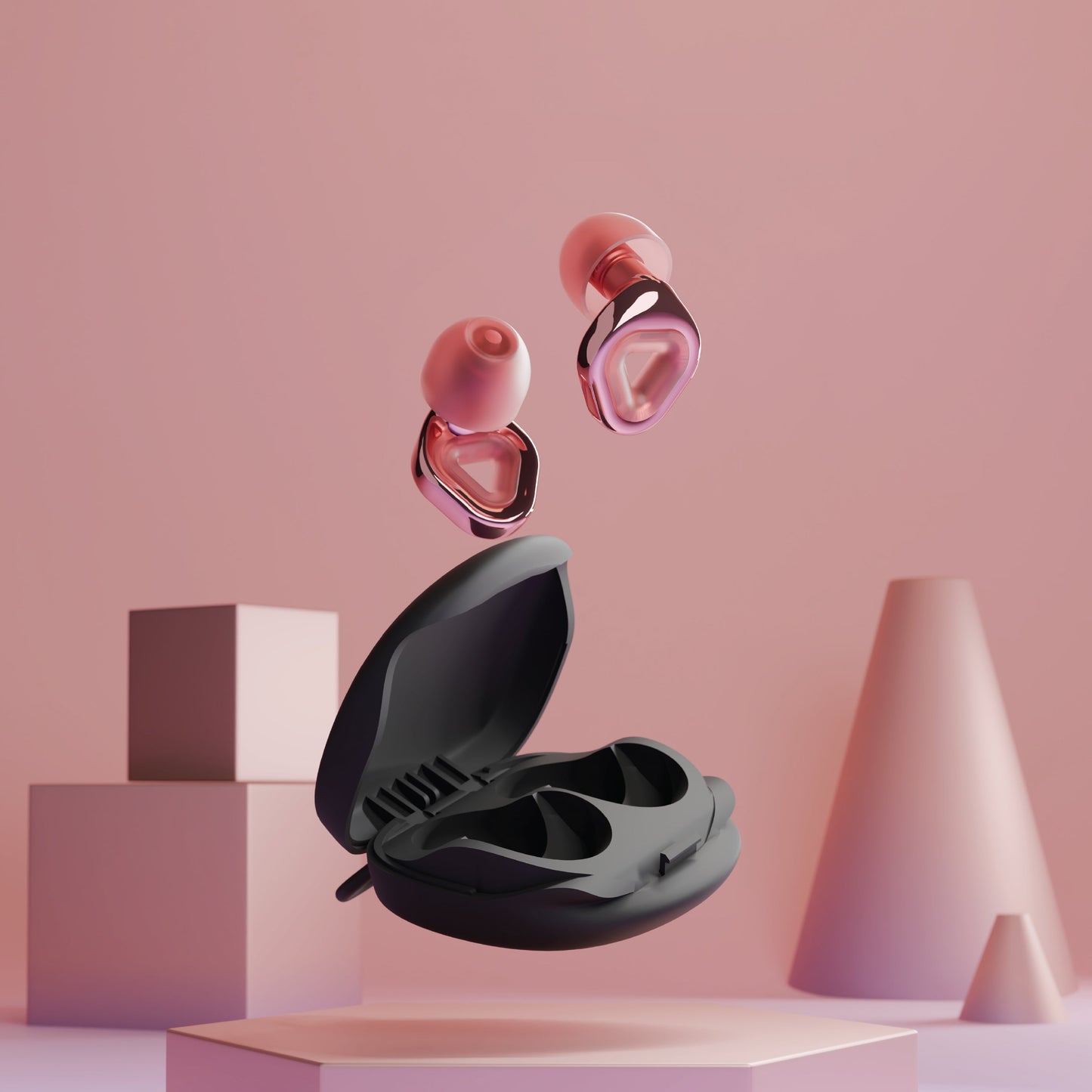 ZENZ - Ignite Pro Earplugs - Rose Gold