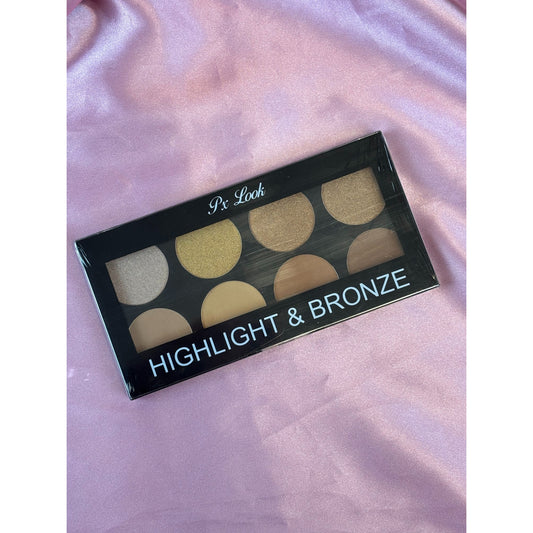 PxLook Highlighter and Bronzer Palette