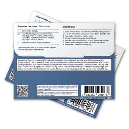 Superhero Vitamin Patch Pack