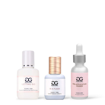 In A Flash Eyelash Extension Adhesive + Remover/Primer Combo