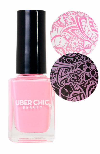Inka-Dink, A Bottle of Pink - Stamping Polish