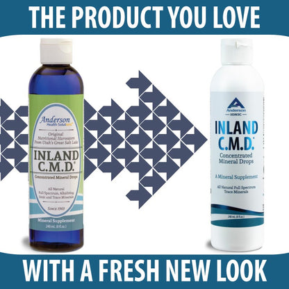Inland C.M.D. Concentrated Mineral Drops 240 mL (8 fl.oz.)