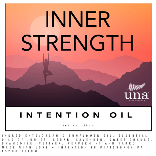 Inner Strength Intention Oil | Natural Fragrance | Una Biologicals