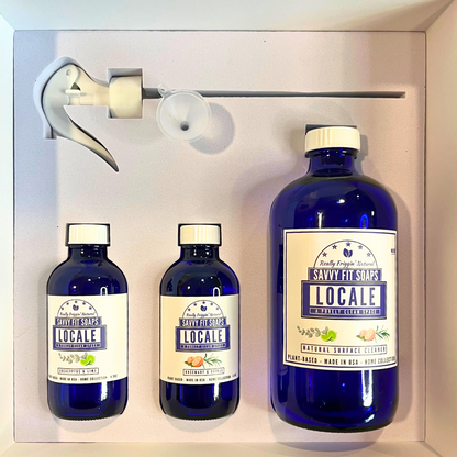 LOCALE: Safe & Clean Surface Cleaner Kit Powered by E