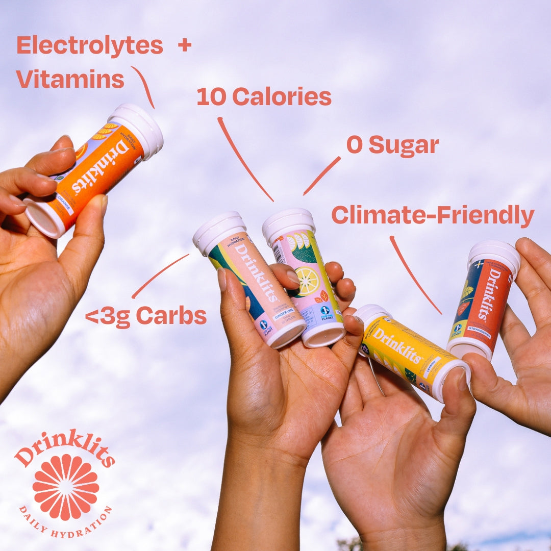 Lemon-Lime Electrolyte Hydration & Strawberry Immune Support Tablets - 2 Tubes | 20 Servings