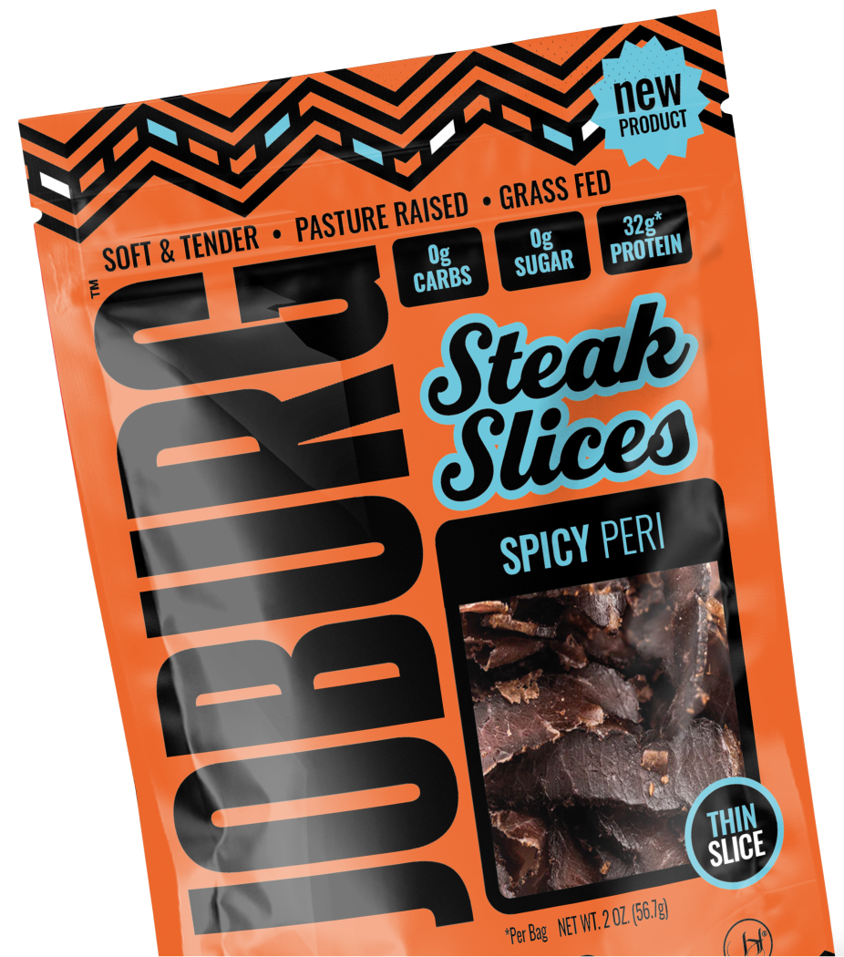 Spicy Peri Steak Slices - (12 Pack)