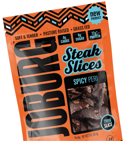 Spicy Peri Steak Slices - (12 Pack)
