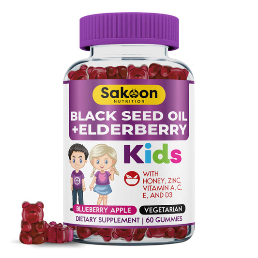 Kids Black Seed + Elderberry Gummies