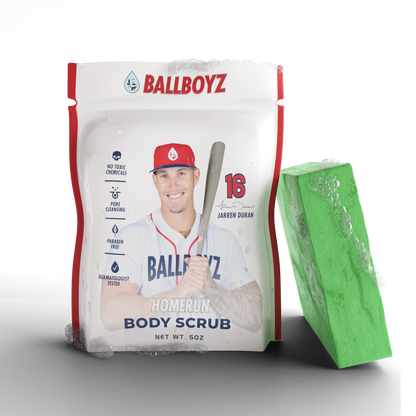 Jarren Duran Home Run Body Scrub (Light Acne)