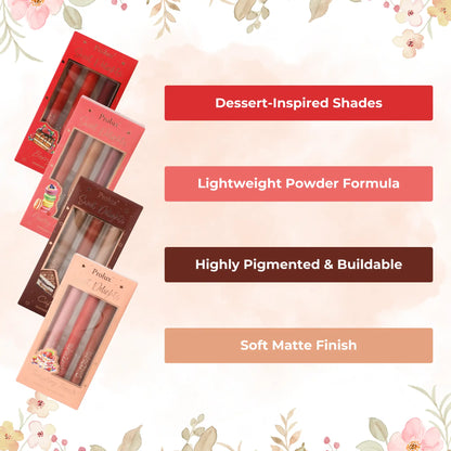 Sweet Delights - Powder Lipstick Trio