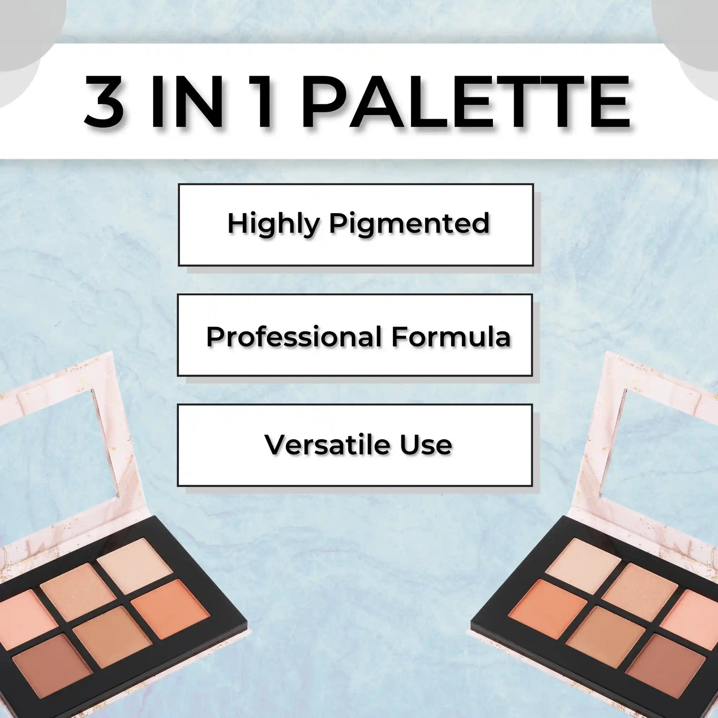 Prolux Blush Bronze Highlight Palette