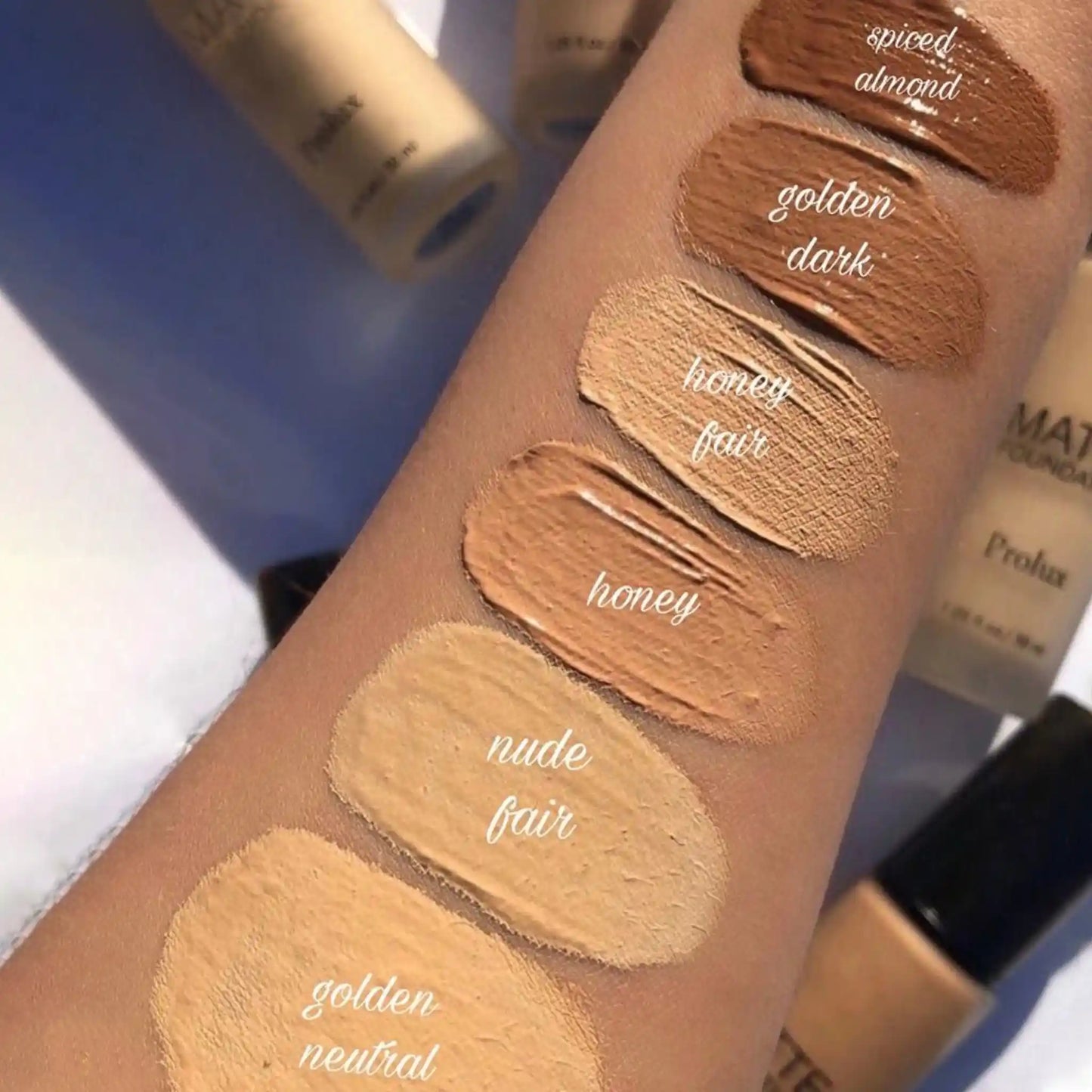 Lightweight Matte Foundations