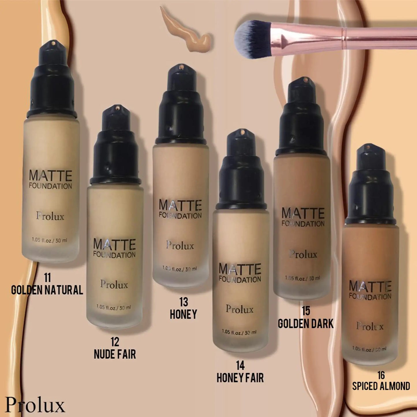 Lightweight Matte Foundations