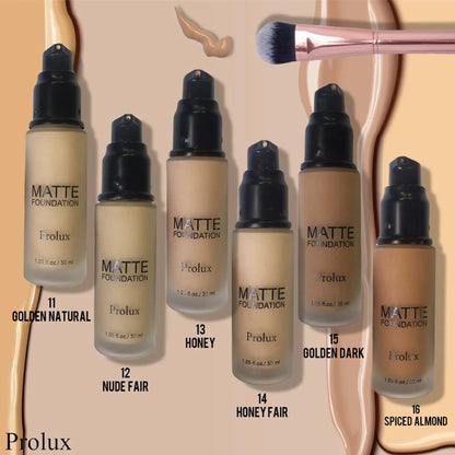 Lightweight Matte Foundations