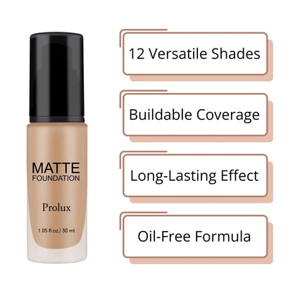 Base de maquillaje mate ligera