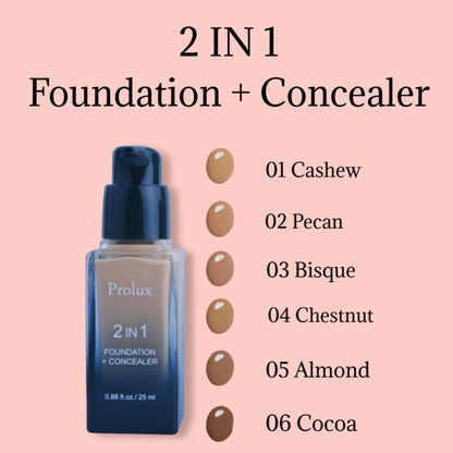 2 in 1 Foundation and Concealer