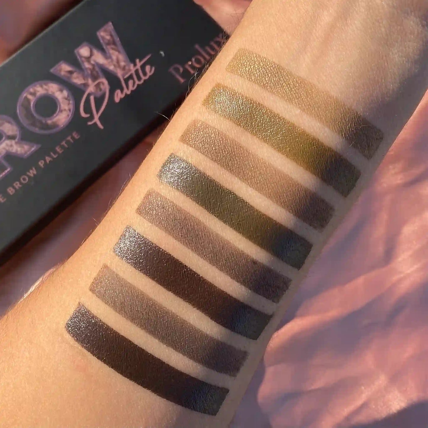 Kits de maquillaje para cejas | Paleta de 8 tonos con pincel