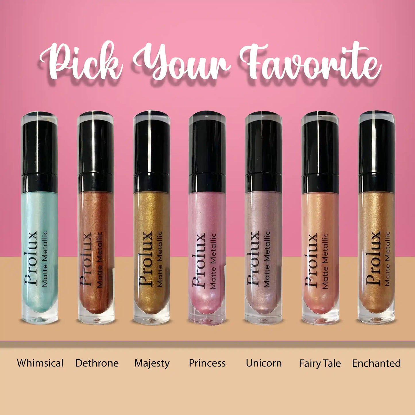 Prolux Matte Metallic Lip Gloss