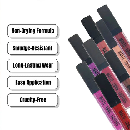 Prolux Matte Lip Gloss for Dark Skin