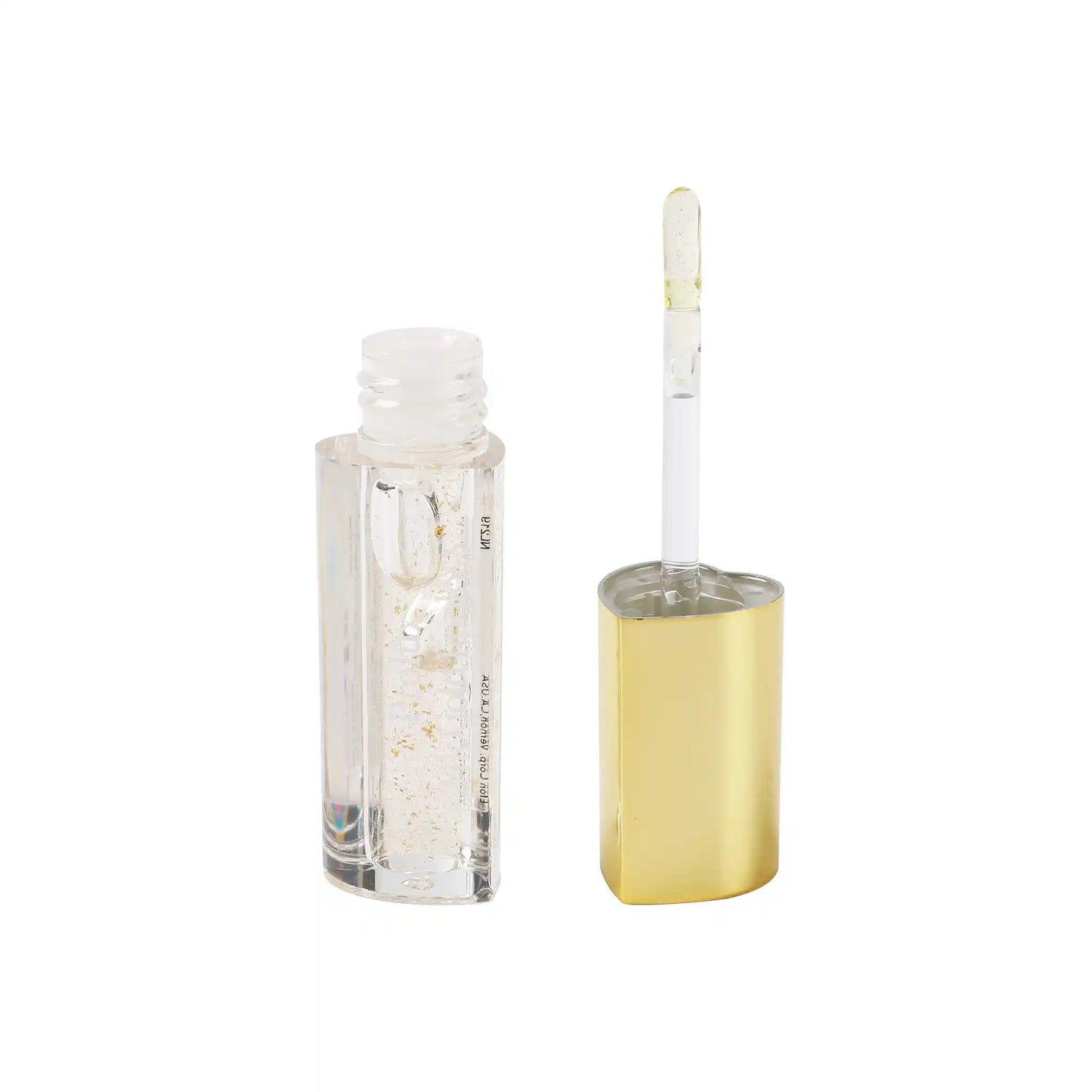 Brillo labial de oro de 24 quilates
