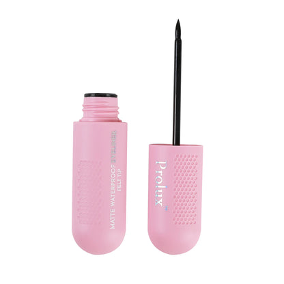Delineador de ojos mate con punta de fieltro - Resistente al agua