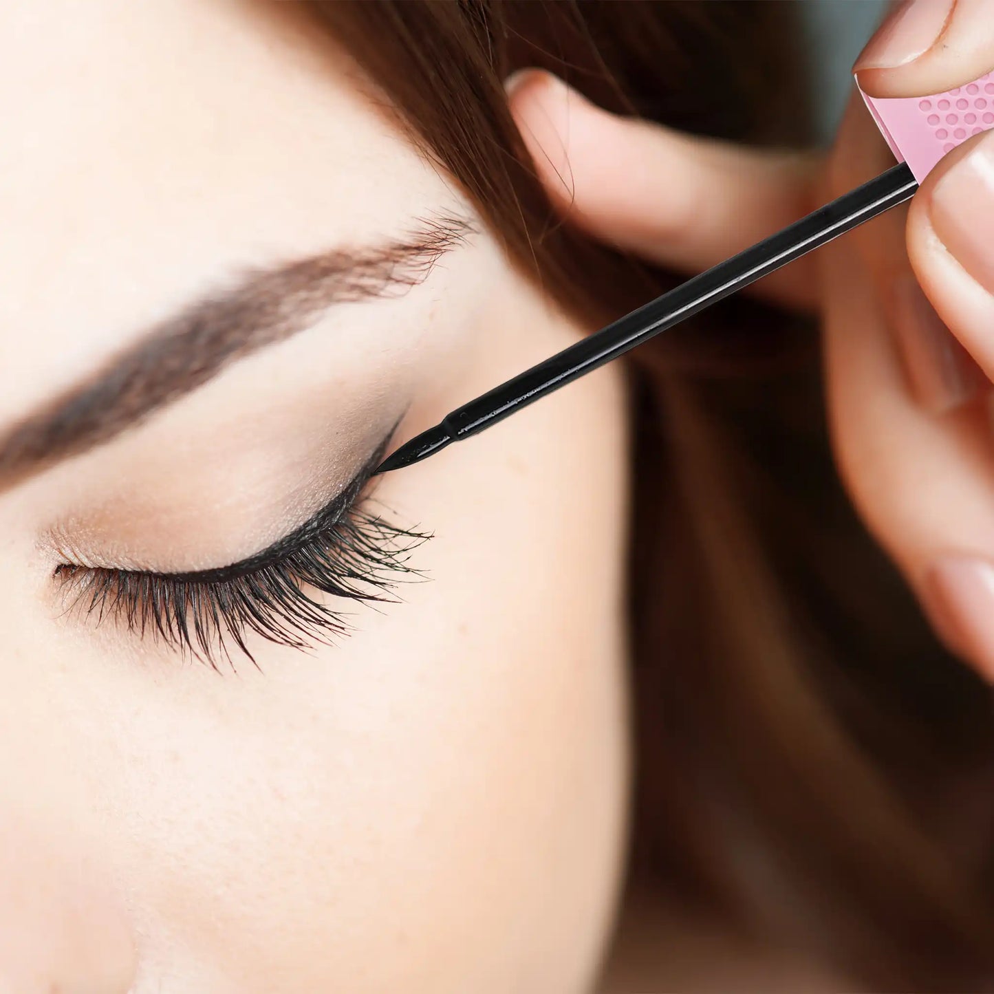 Delineador de ojos mate con punta de fieltro - Resistente al agua