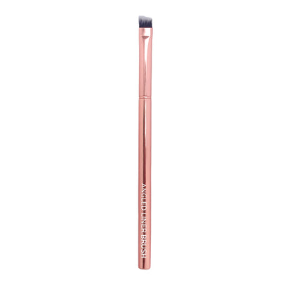 Pincel delineador angular de oro rosa