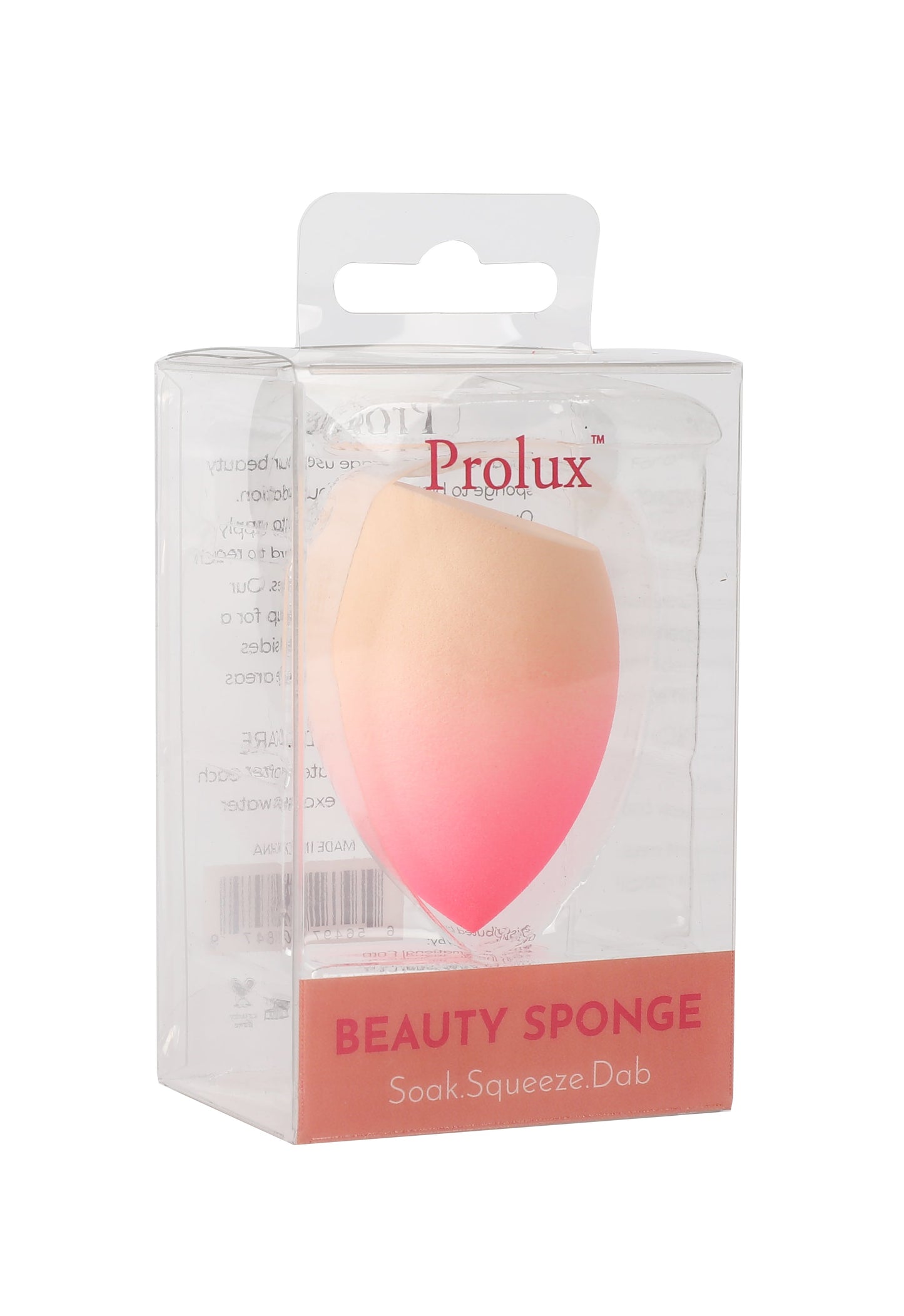 Esponja de belleza: Remojar. Apretar. Aplicar.