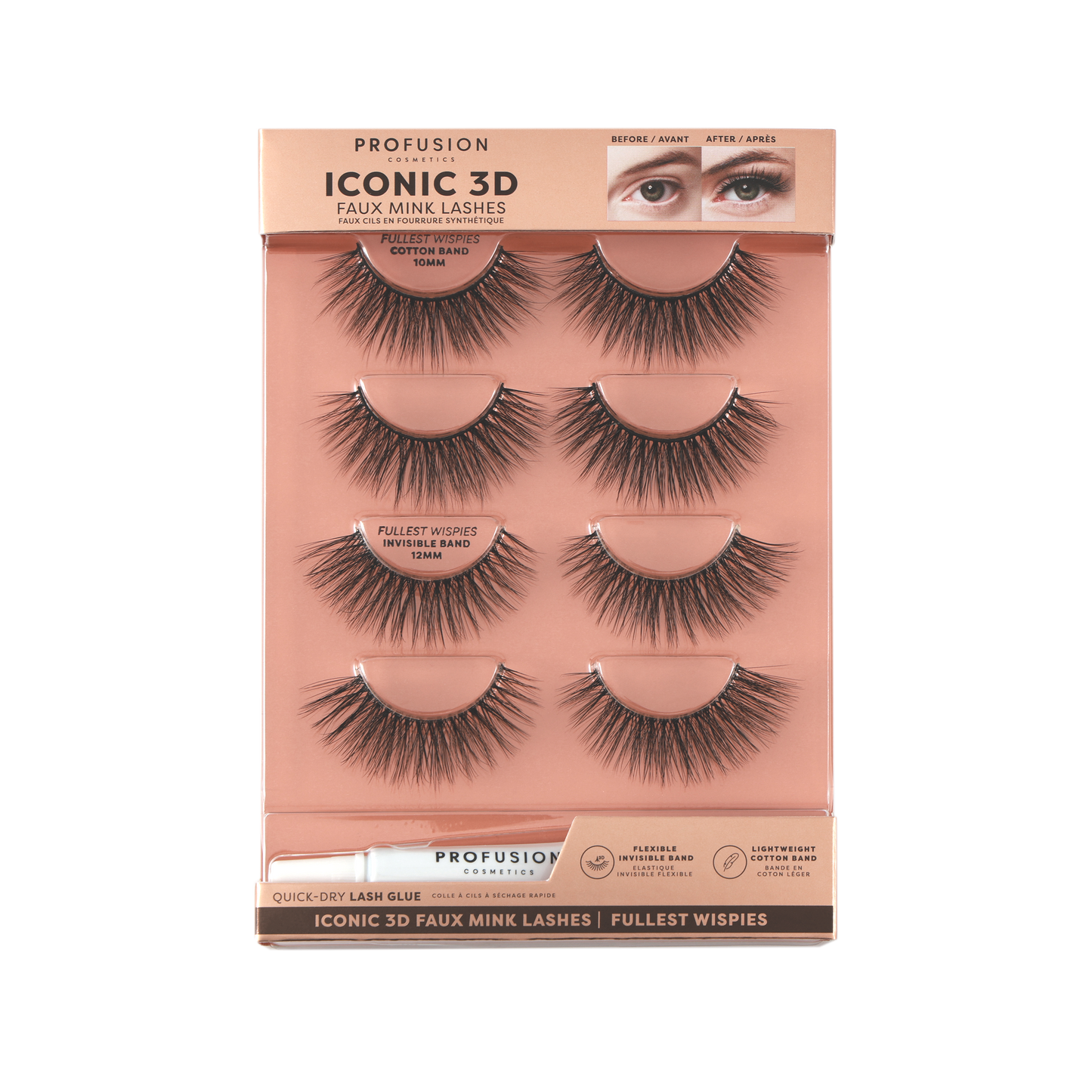 Iconic 3D Faux Mink Lashes