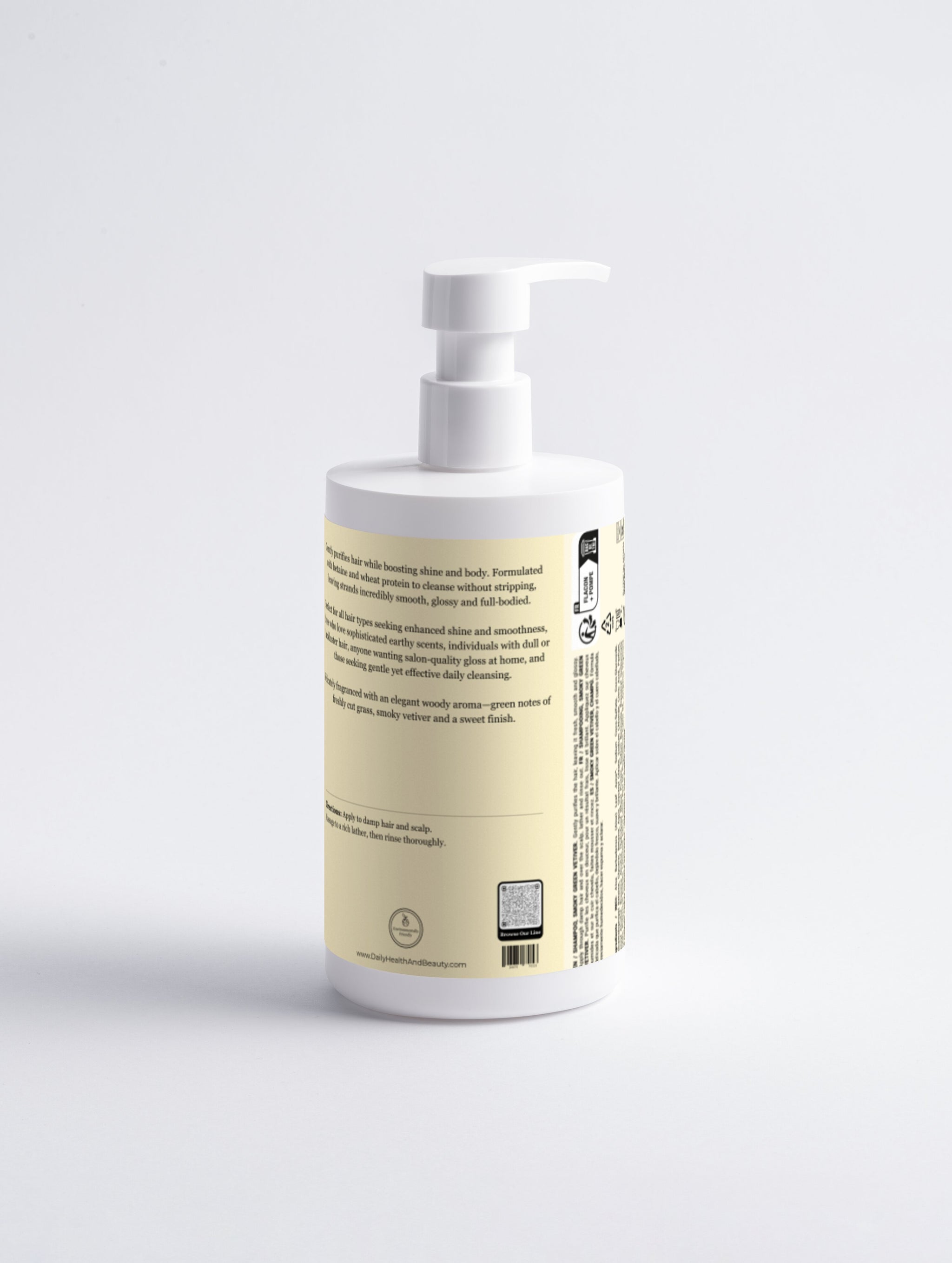 Gloss Shampoo, Smoky Green Vetiver