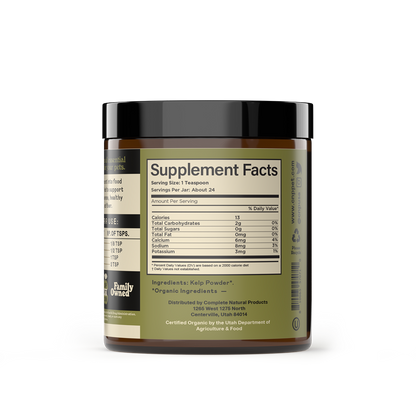 Organic Kelp Powder Supplement for Dogs & Cats