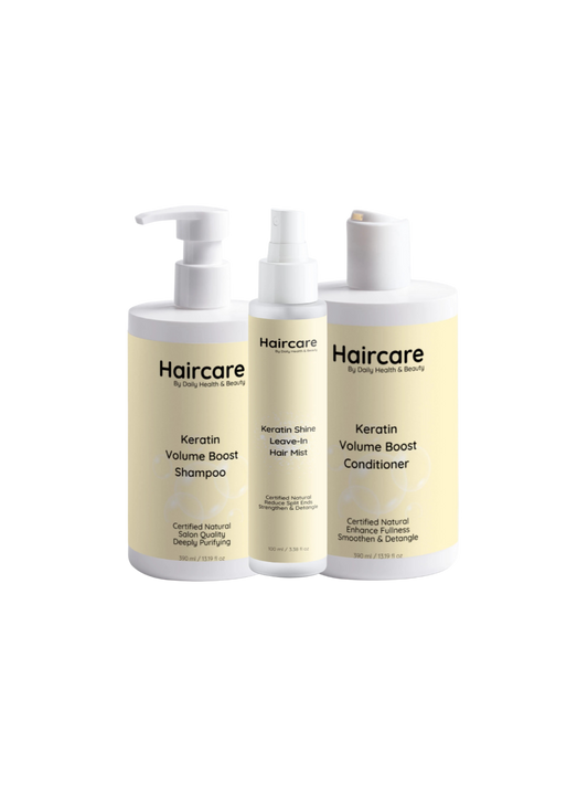 Keratin Volume Boost Shampoo/Conditioner/Hair Mist Bundle