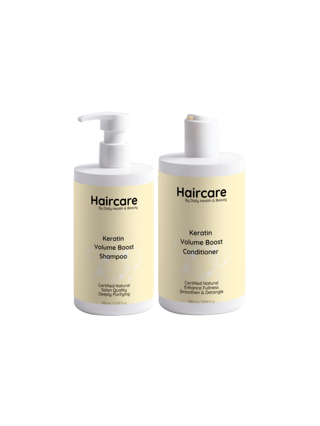 Keratin Volume Boost Shampoo/Conditioner Bundle