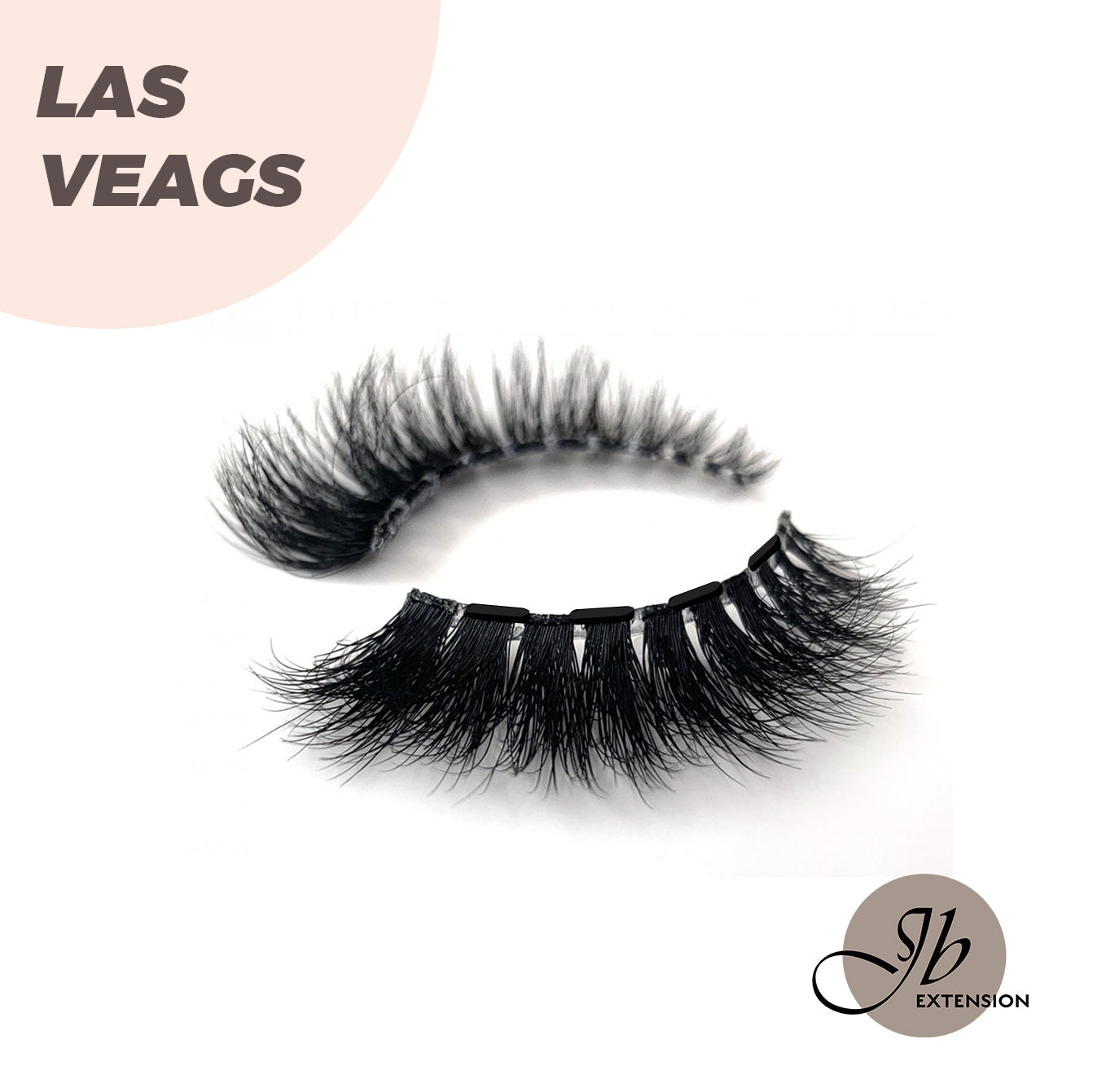 CRUELTY FREE REUSABLE 6D MAGNETIC EYELASHES-Las Vegas