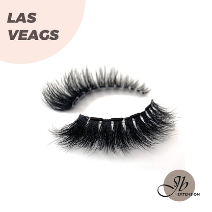 CRUELTY FREE REUSABLE 6D MAGNETIC EYELASHES-Las Vegas