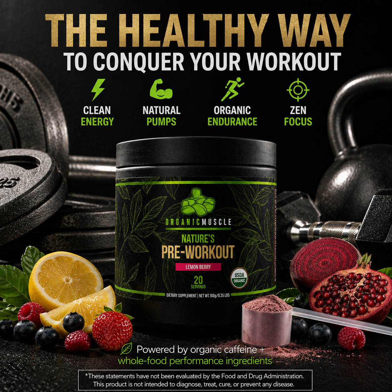 Pre-Workout I Lemon Berry