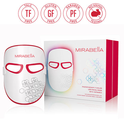 Phototherapy 7-Color LED Facial Mask with Near Infrared