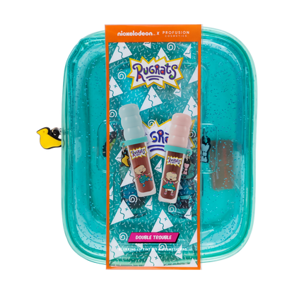 Rugrats | Double Trouble - 2 PC Blurring Lip Tint with Cosmetic Bag