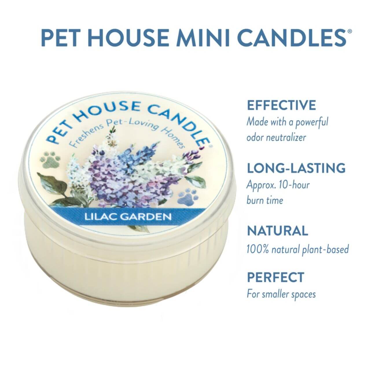 Lilac Garden Mini Candle
