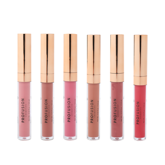 Glossy Pout 6 PC Lip Gloss Set