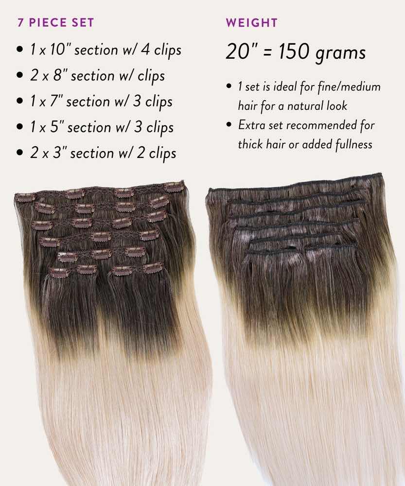 Wavy Classic Clip-In Hair Extensions