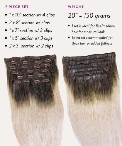 Wavy Classic Clip-In Hair Extensions
