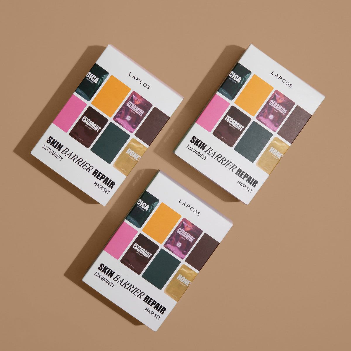 Skin Barrier Repair Variety Sheet Mask 12-Pack