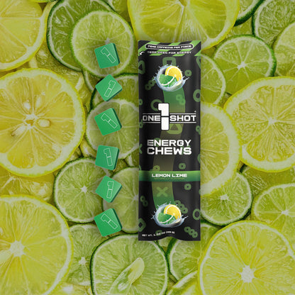 Lemon Lime Energy Chews (6 Piece Sleeve)